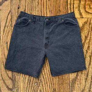 Vintage Black Jean Shorts Jorts